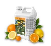 CULTIVERS Engrais liquide écologique pour agrumes 5 L NPK avec fer zinc cuivre manganèse molybdène bore + 6% acides aminés | Fertilisant pour citronnier oranger mandarinier pamplemoussier
