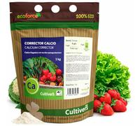 CULTIVERS Engrais Organique Correcteur de Calcium 1 kg. Engrais 100% soluble. Calcium à haute concentration pour tous les types de plantes, arbres, arbres fruitiers et légumes. Force Calcium Eco