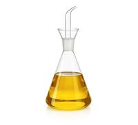 CUPERINOX Bouteille Huile, Huilier en Verre Anti-Goutte pour Huile d'olive, 125 ML Bouteille en Verre pour Huile d'olive et Vinaigre