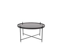 CUPID - Table basse ronde noire L Noir