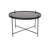 CUPID - Table basse ronde noire L Noir