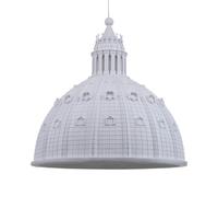 SELETTI lampe à suspension CUPOLONE QUARANTACINQUE (Blanc - Résine)