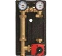 Cœur PUMPFIX MIX, sans pompe, vanne mélangeuse, DN25, distance VL/RL 125 mm, kvs 6,3, 1 pièce.