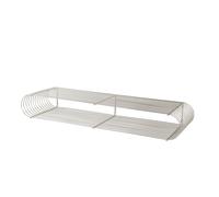CURVA Étagère Argent 80,4 cm