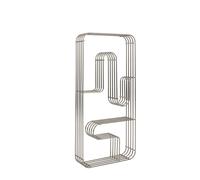 AYTM Étagère murale Curva rectangulaire Argent