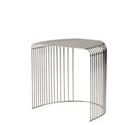 CURVA Table Basse Argenté