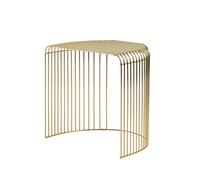 CURVA Table Basse Doré