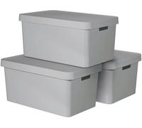 Curver 240659 Bac en plastique INFINITY (l x H x P) 560 x 270 x 390 mm gris 3 pc(s)