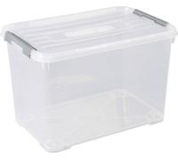 Curver 243865 Bac en plastique HANDY fermé, empilable (l x H x P) 400 x 390 x 600 mm transparent 1 pc(s)