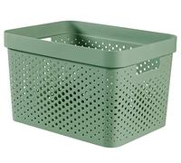 CURVER INFINITY 17L Bac de rangement 36 x 27 x 22 cm, vert 04740-S86