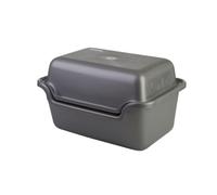 Curver Boîte de Conservation pour Pommes de Terre, Légumes, Fruits, Oignons - Conserve Vos Aliments à l'abri de la lumière - 40,1x29x24,5 cm - Gris