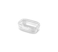 Curver Boîte de conservation rectangulaire en plastique avec fermeture à clic 0,25 l pour micro-ondes, lave-vaisselle, empilable