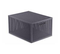 CURVER KAYA M 20L Boîte de rangement 37,6 × 30 × 20,7 cm, bleu-gris 17213763