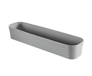 CURVER Casier de Rangement Infinity L - 30,5 x 7,7 x 5,1 cm - Recy ris Clair
