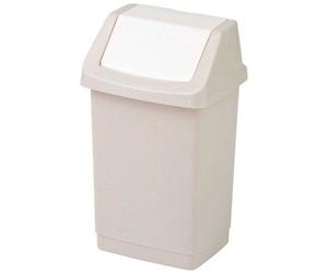 CURVER CLICK IT 15L Poubelle 28 x 23,5 x 43,8 cm beige 04043-844
