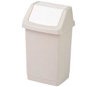 CURVER CLICK IT 25L Poubelle 32,5 x 26,5 x 50,5 cm beige 04044-844