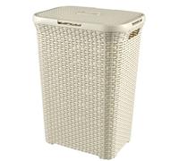 CURVER STYLE 60L Coffre a linge 44,8 x 61,5 x 34,1 cm, creme 00707-885