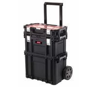 CURVER Boîtier Connect Rolling System noir/rouge