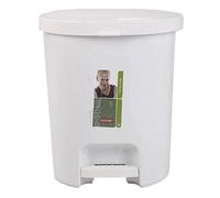 CURVER Corbeille à déchets avec pédale 15 l blanc