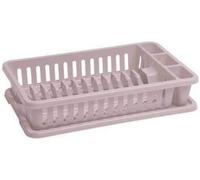 CURVER Egouttoir + plateau, 26,5 x 42 x 8,8 cm, savane 13402-704