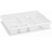CURVER Égouttoir + plateau, 45 x 38 x 8,8 cm, blanc 13401-748