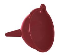 Curver Entonnoir Universel - Aide au Remplissage - pour la Cuisine ou l'Atelier - 12,5x13x12,5 cm - Rouge
