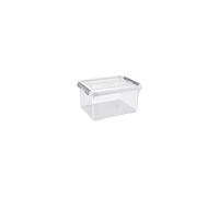 CURVER HANDY PLUS 15L CLIPS GRIS, Rangement, Transparent, 40 x 29 x 20 cm