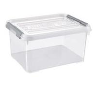 CURVER HANDY PLUS 15L CLIPS GRIS, Rangement, Transparent, 40 x 29 x 20 cm Neutre G