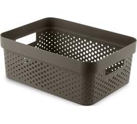 CURVER INFINITY 11L Bac de rangement 36 x 27 x 14 cm, marron 04750-C74