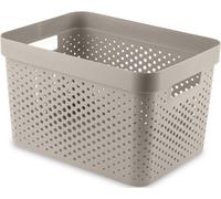 CURVER INFINITY 17L Bac de rangement 36 x 27 x 22 cm, beige 04740-X67