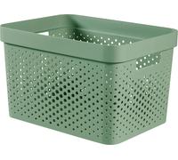 CURVER INFINITY 17L Bac de rangement 36 x 27 x 22 cm, vert 04740-S86