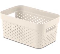 CURVER INFINITY 4,5 L Bac de rangement 26 x 18 x 12 cm, crémeux 04747-X64