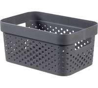 CURVER INFINITY 4,5L Bac de rangement 26 x 18 x 12 cm, gris foncé 04747-G43