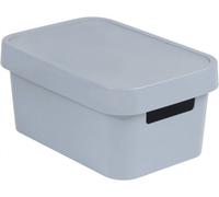 CURVER INFINITY 4,5L Bac de rangement avec couvercle 27 x 12 x 19 cm gris 04746-099