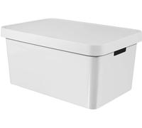 CURVER INFINITY 45L Bac de rangement avec couvercle 56 x 27 x 39 cm blanc 01721-N23