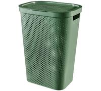 CURVER INFINITY DOTS 59L Coffre a linge 44 x 35 x 60 cm, vert 04754-S86
