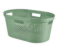 Curver Infinity-Dots - Panier à linge - 40L - Vert - Plastique - (Lot de 3) Vert G