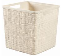 CURVER JUTE 17L Paniere recyclée 28 x 28 x 27 cm, beige 01906-885