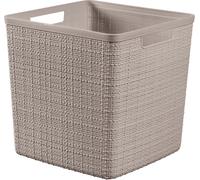CURVER JUTE 17L Paniere recy 28 x 28 x 27 cm, taupe 01906-382