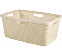 CURVER JUTE 46L Panier a linge 59 x 39 x 26 cm, beige 08091-885