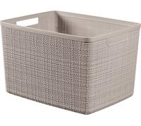 CURVER JUTE L 20L Paniere recy 36 x 28 x 23 cm, taupe 01907-382