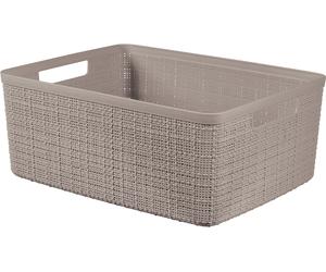 CURVER JUTE M 12L Paniere recy 36 x 28 x 15 cm, taupe 01905-382