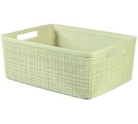 Curver Panière Jute M 12 L rectangulaire 36×28×15 cm beige 100% recyclé