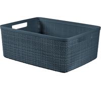 CURVER JUTE M 12L Paniere recy 36 x 28 x 15 cm, gris foncé 01905-G44