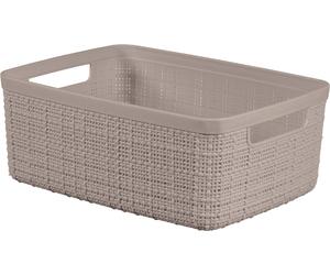 CURVER JUTE S 5L Paniere recy 27 x 20 x 11 cm, taupe 01904-382