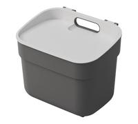 Curver Keter Pattumiera Noire 5 Litres en Plastique pour Collecte S3 Ready To
