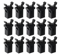 Curver Lot de 15 couvercles de poubelle de rechange pour poubelles de cuisine, boîtes de rangement, étuis à lunettes, application flexible du couvercle de poubelle Curver