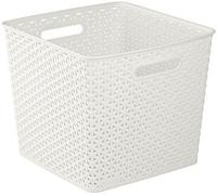 CURVER MY STYLE 25L Boite de rangement 32,5 x 32,5 x 28 cm creme 03613-885
