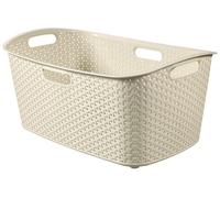 CURVER MY STYLE 47L Panier a linge 60 x 39 x 28 cm, creme 00745-885