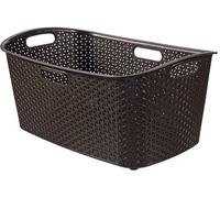 CURVER MY STYLE 47L Panier a linge 60 x 39 x 28 cm, marron 00745-210